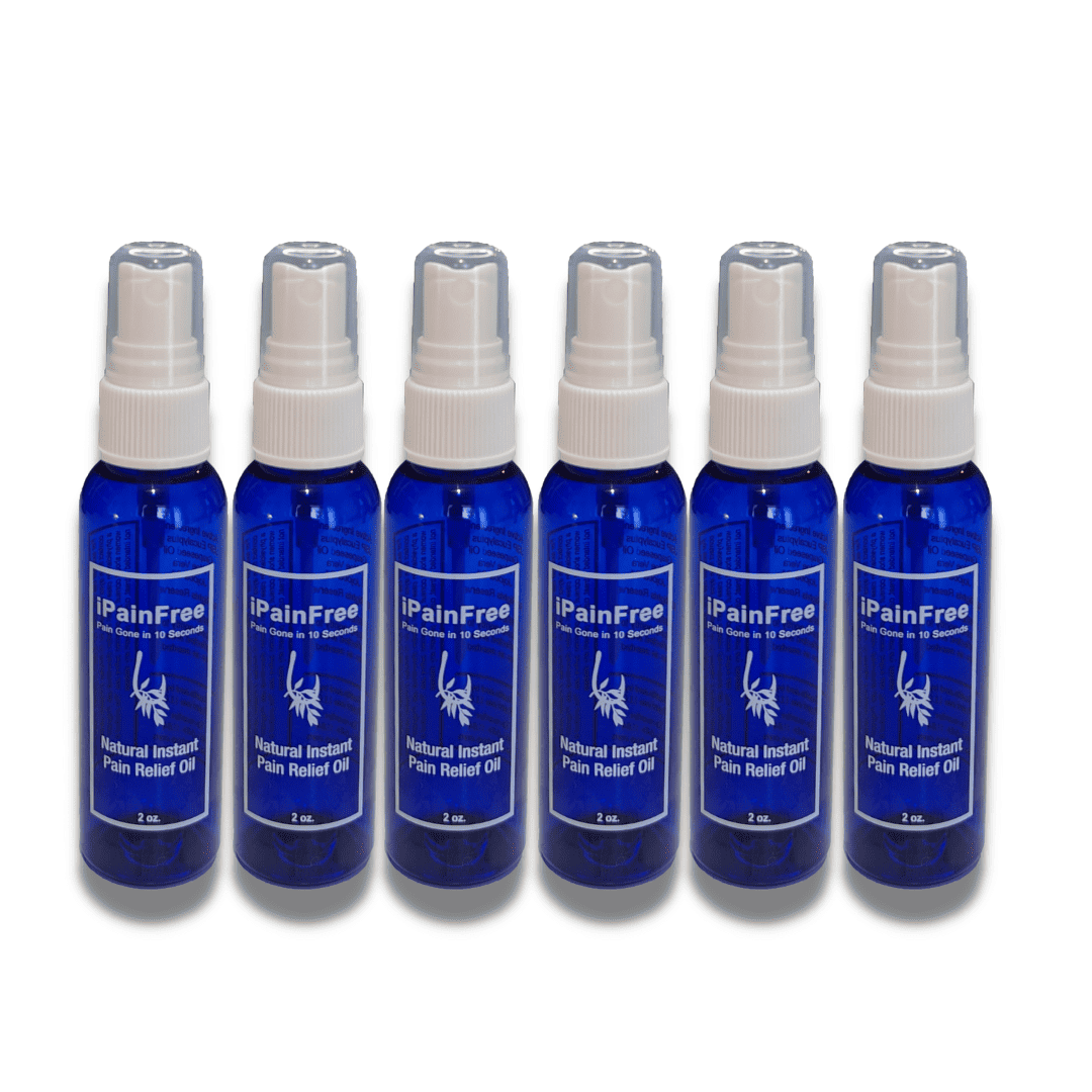 Six 2 oz iPainFree spray bottles